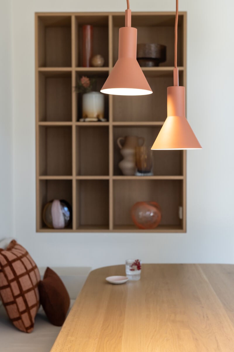 Lampada a sospensione in metallo terracotta caratteristica It's About RoMi Stavanger – immagine 5