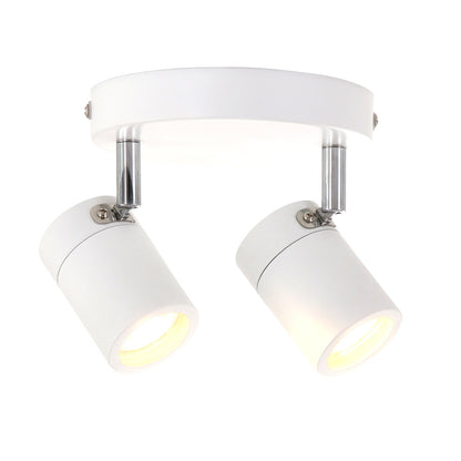 Модерен бял LED спот Mexlite Upround с 2 светлини – изображение 11