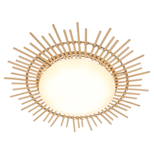 Aura bamboe plafondlamp 50 cm LED – Anne Light & Home