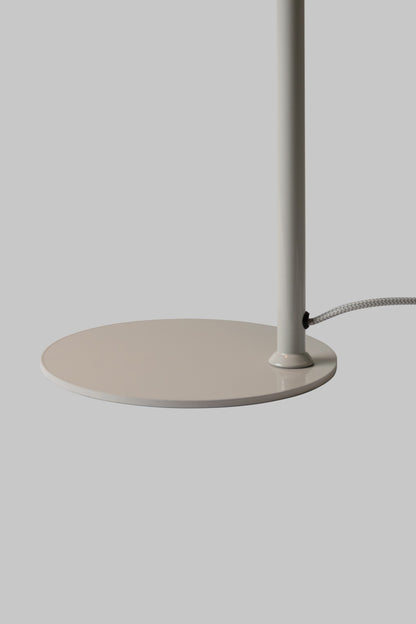 Lampada da tavolo in metallo grigio chiaro sottile It's About RoMi Stavanger – disegno con le misure
