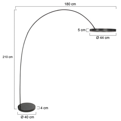 moderne-zwarte-booglamp-marmerlook-voet-en-dimbare-led-ring-mexlite-luna-arc-variant-image7