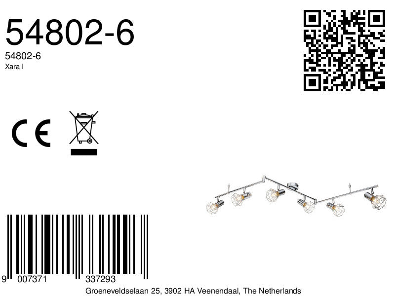 6-licht-spot-chroom-rasterkap-globo-xara-i-variant-image8a