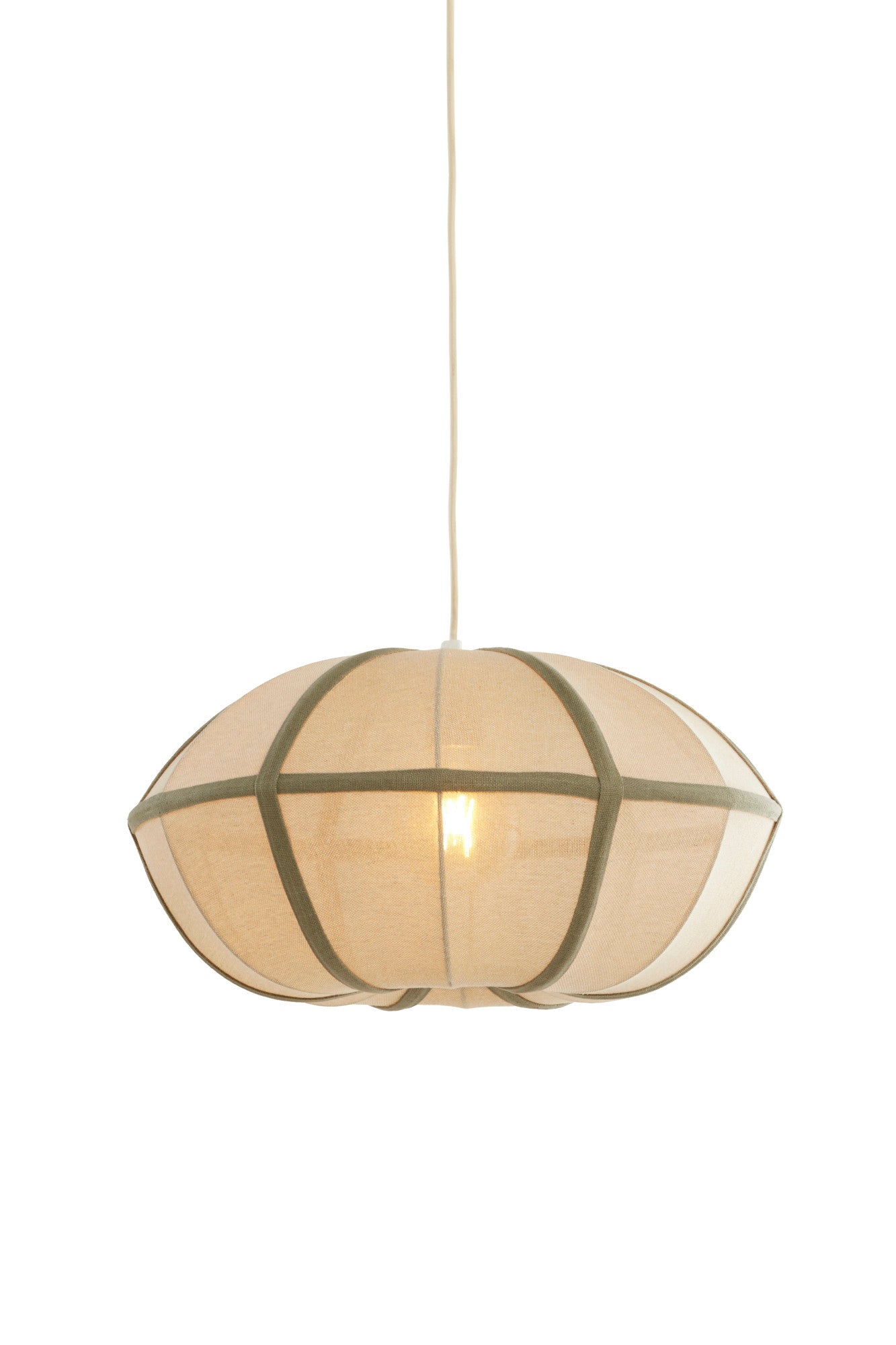 textiel-hanglamp-naturel-met-olijfgroen-accent-light-living-mirelys-variant-image1