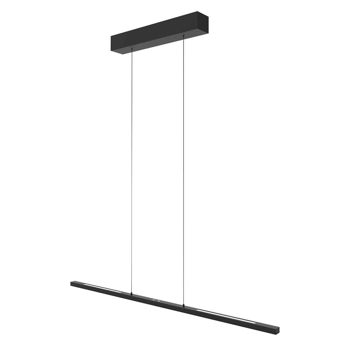 Black Slim LED Pendant Light Steinhauer Bande
