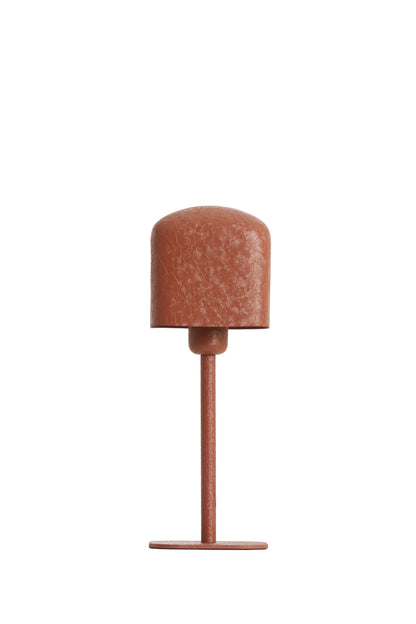 Kicsi sötét narancssárga fém asztali lámpa Light & Living Elenie – 4. kép