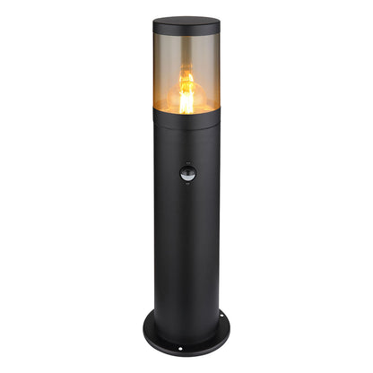 pilaar-zwarte-moderne-buitenlamp-globo-xeloo-main-image
