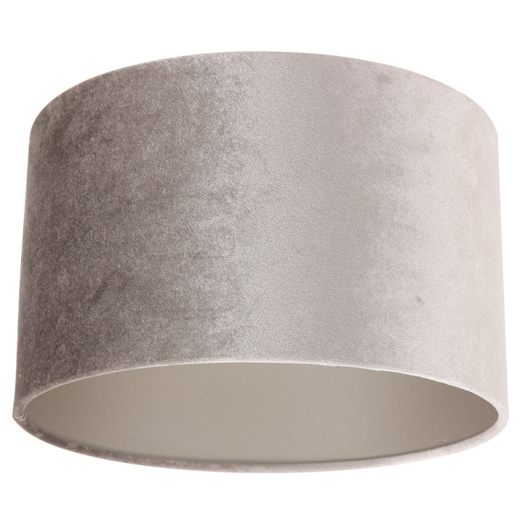 moderne-velours-zilveren-lampenkap-steinhauer-main-image