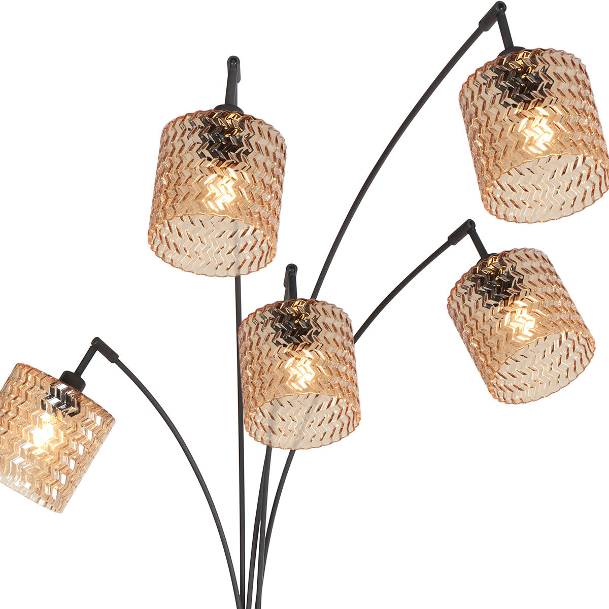 zwarte-boogvloerlamp-met-vijf-amberkleurige-ribbelglazen-mexlite-ocre-variant-image5