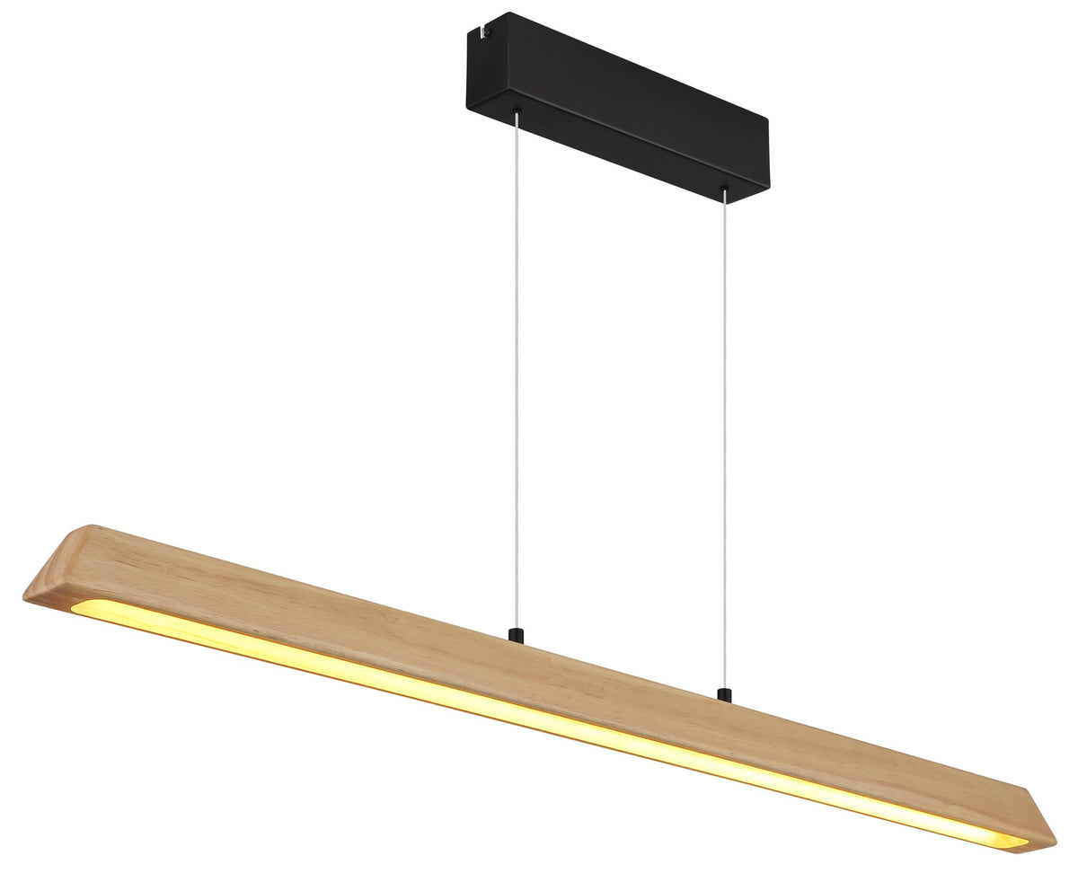 Luminária suspensa LED preta metálica com caráter – imagem 5