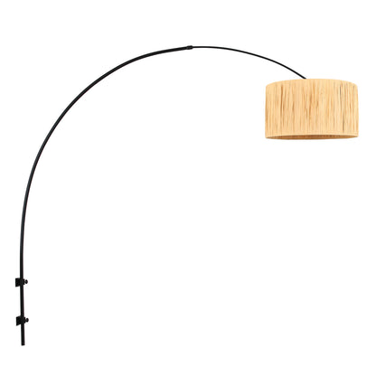 zwarte-wandlamp-met-houtkleurige-kap-steinhauer-sparkled-light-main-image