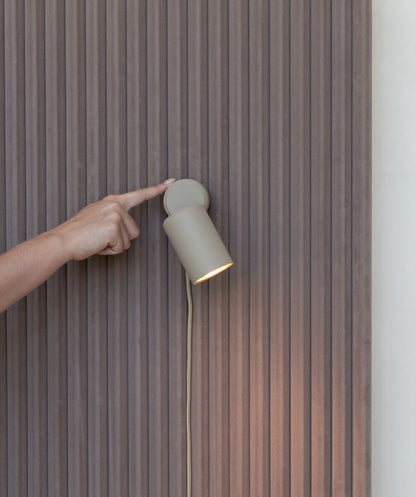 Lampada da parete in alluminio sabbia sottile It's About RoMi Milan – immagine 6