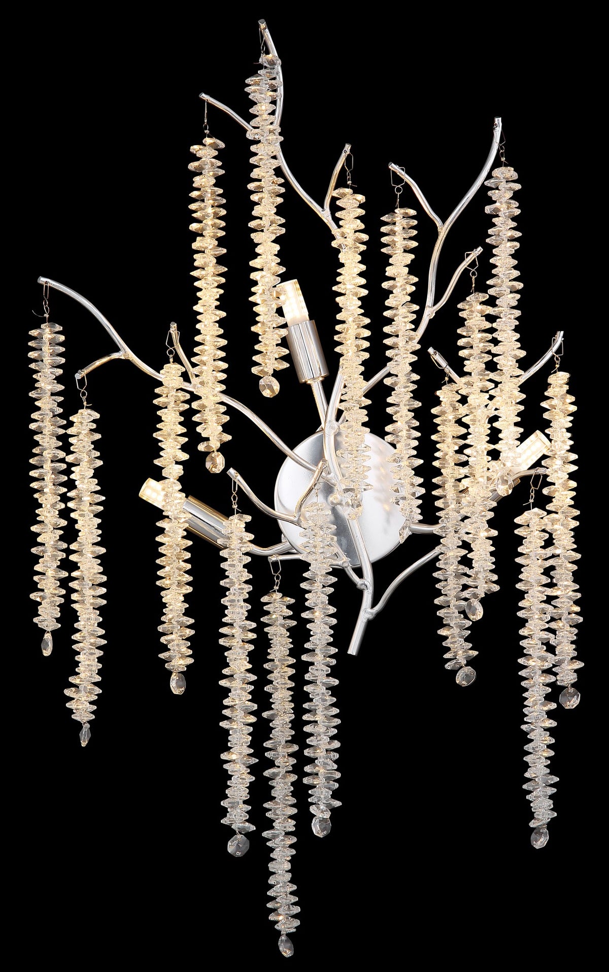 Aplique de cristal cromado atemporal – imagem 4