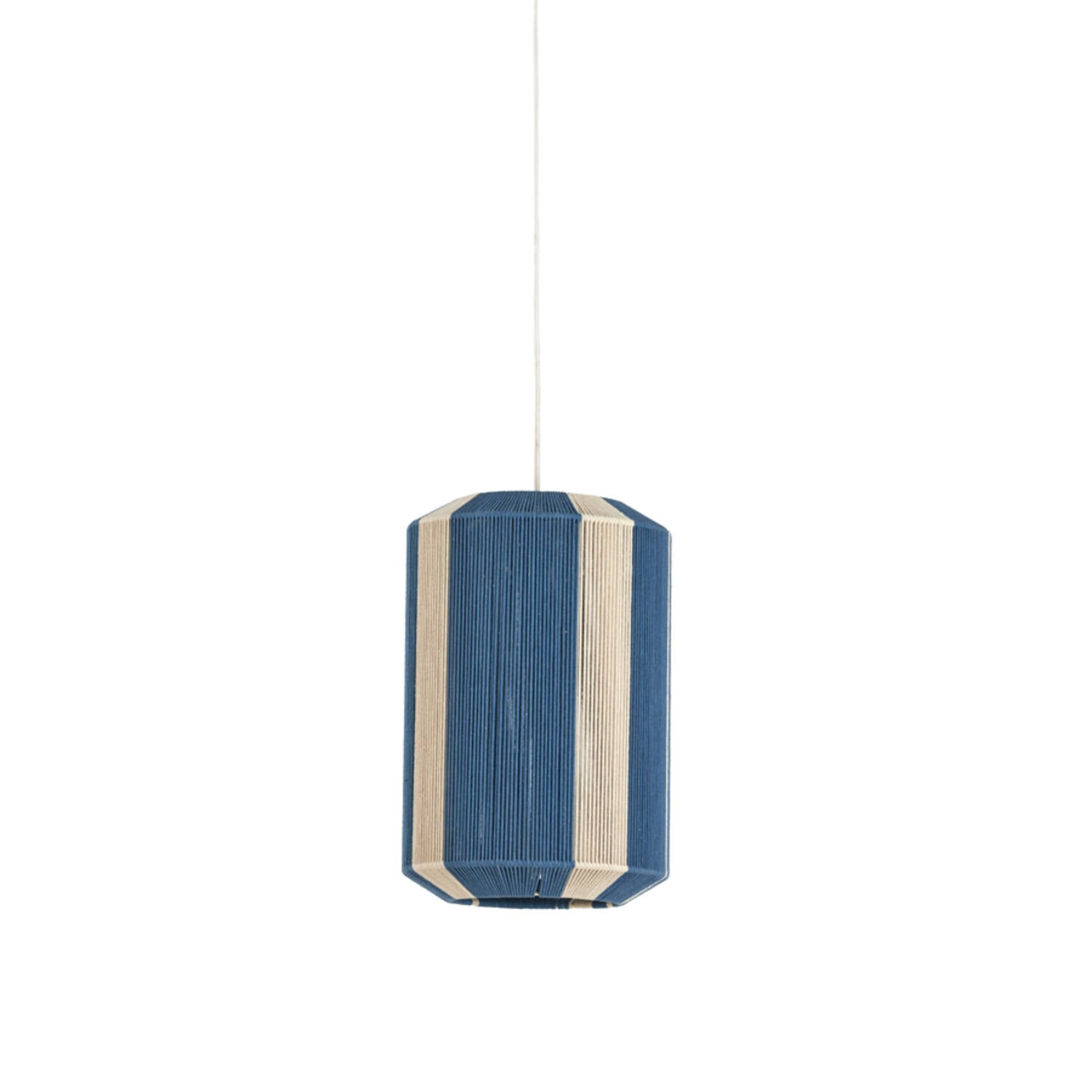 blauw-witte-hanglamp-met-gestreept-patroon-light-living-kozana-main-image
