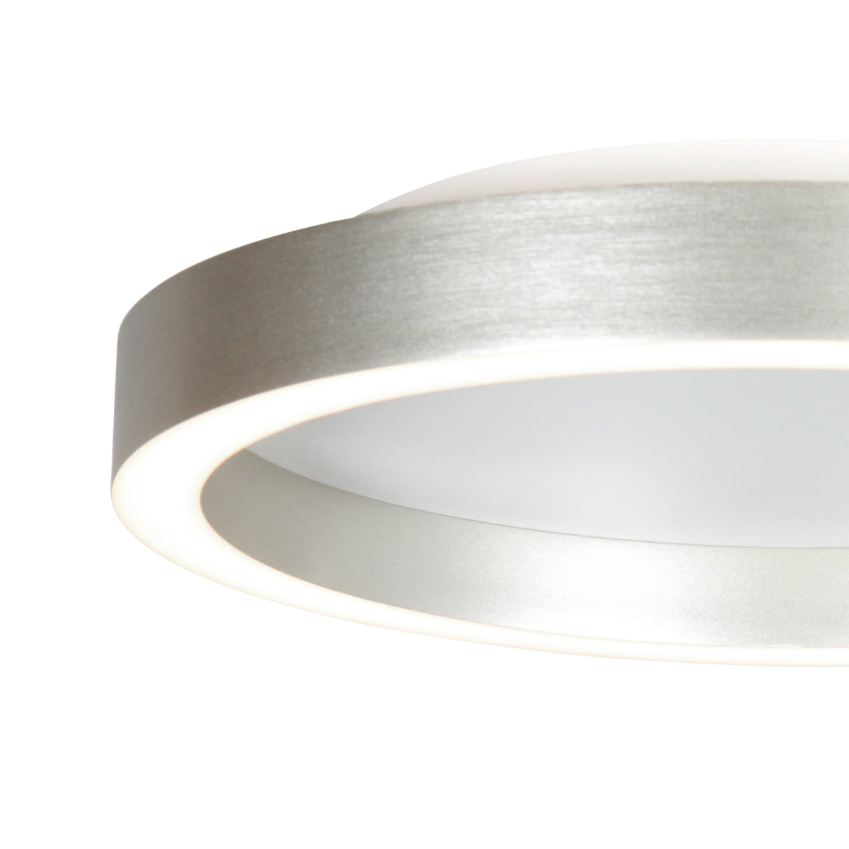 Компактна стоманена таванна лампа с двойна LED светлина Steinhauer Ringlux – изображение 4