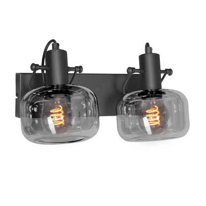 dubbele-zwarte-moderne-wandlamp-glas-steinhauer-glaslic-main-image
