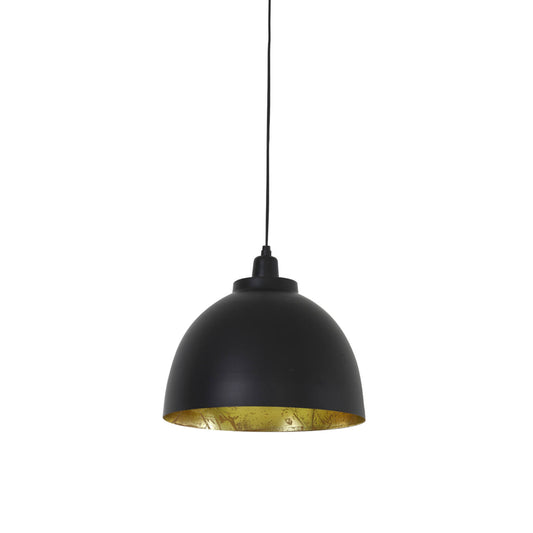 zwarte-hanglamp-met-gouden-binnenzijde-light-living-kylie-main-image