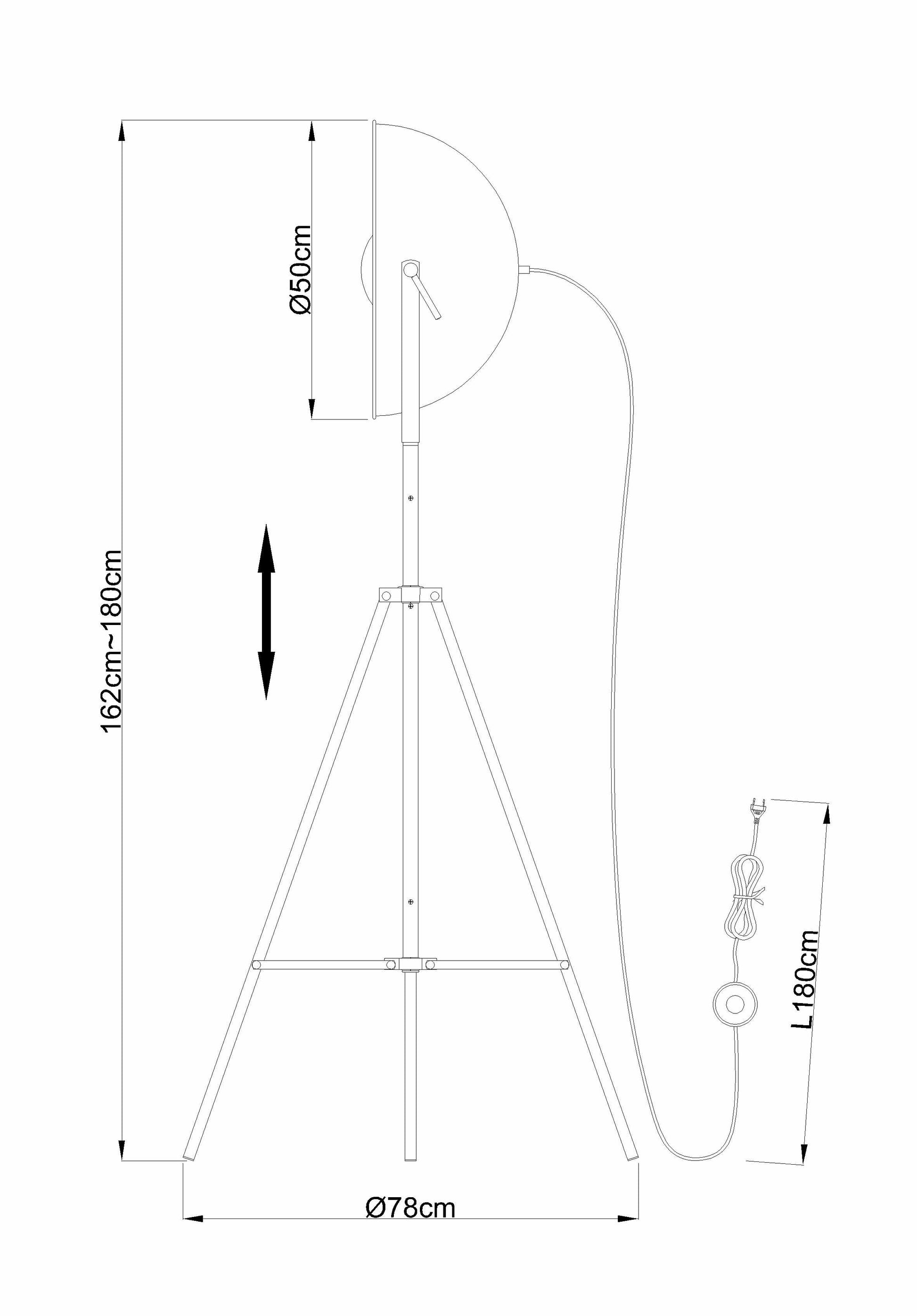 zwarte-driepoot-vloerlamp-goudgevoerde-koepelkap-globo-xirena-variant-image3