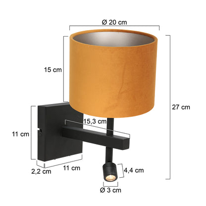 wandlamp-met-okergele-kap-steinhauer-stang-variant-image7