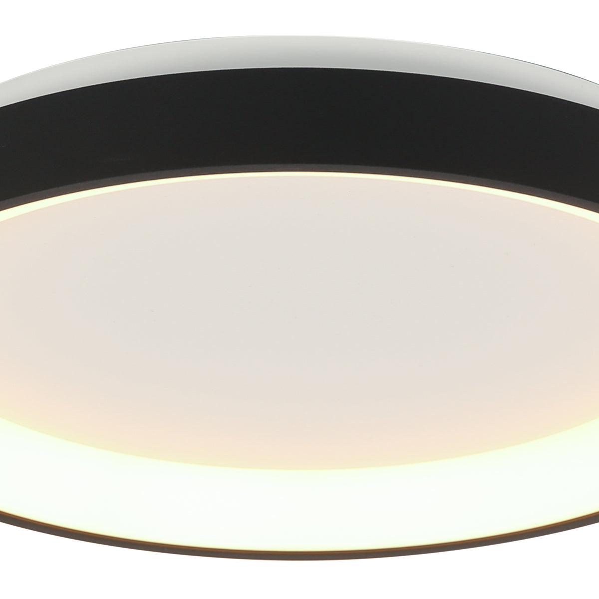 Черна кръгла LED плафониера Steinhauer Ringlede – изображение 6