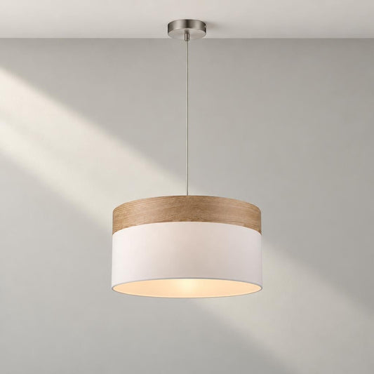 Globo Chipsy viseća lampa bež Ø40 cm – studijska fotografija