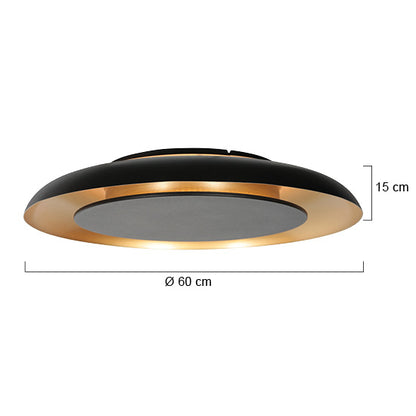 steinhauer-golden-veil-design-plafondlamp-zwart-goud-variant-image7