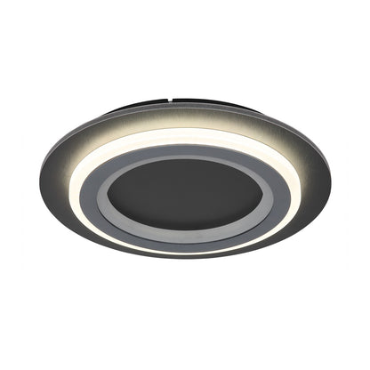 Elegantne must metalline LED 2 valgusega laelamp