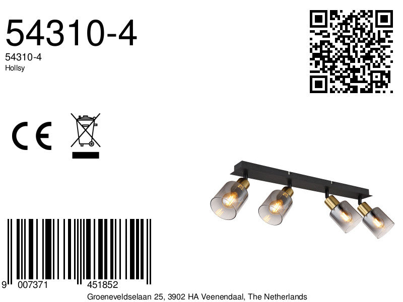 spot-4-lichts-rookglas-zwart-goud-globo-hollsy-variant-image8a