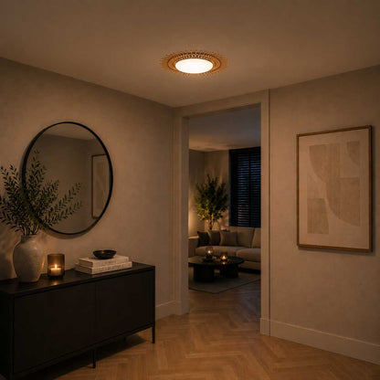 Бамбуков плафон Aura LED – Anne Light & Home – изображение 2