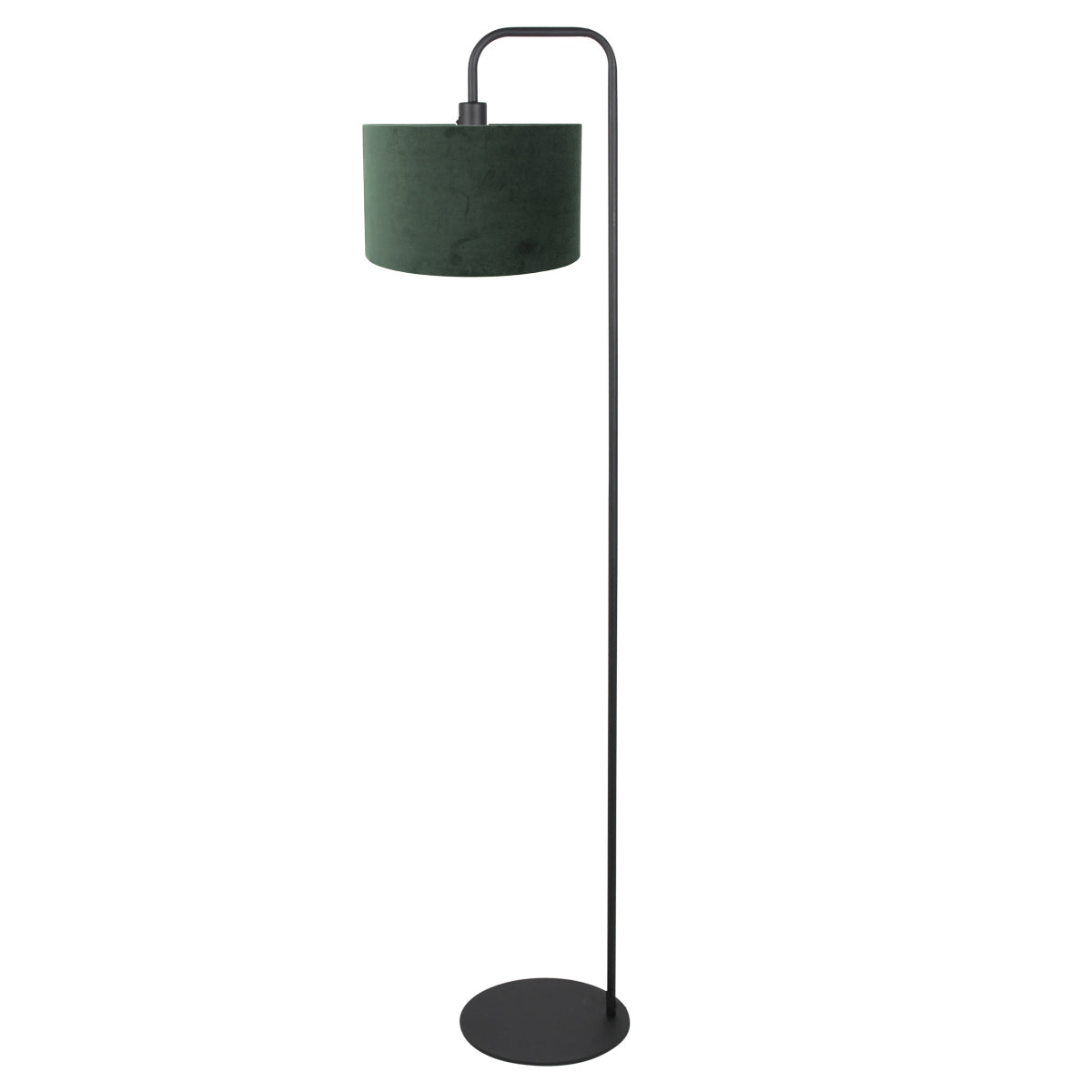 zwarte-vloerlamp-met-groene-velours-kap-mexlite-forma-variant-image1