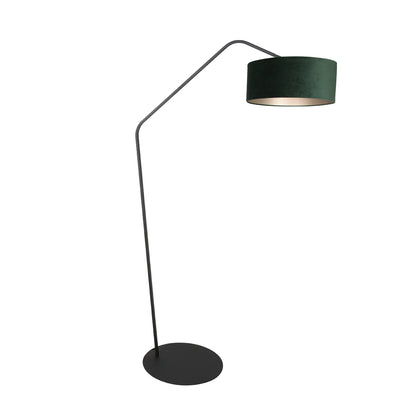 moderne-zwarte-booglamp-velvet-groene-kap-anne-lighting-zigzag-main-image