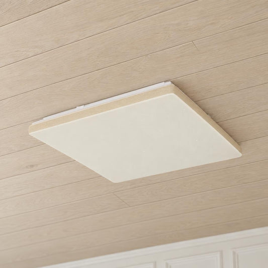 Plafon LED Globo Ully Branco com Comando – fotografia de ambiente