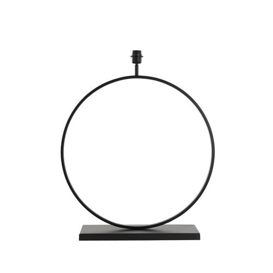 zwarte-ronde-lampenvoet-light-living-liva-main-image