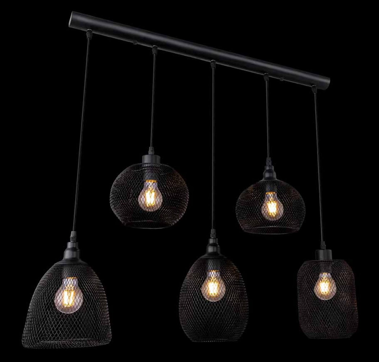 hanglamp-zwart-metaal-oosters-globo-anya-variant-image3
