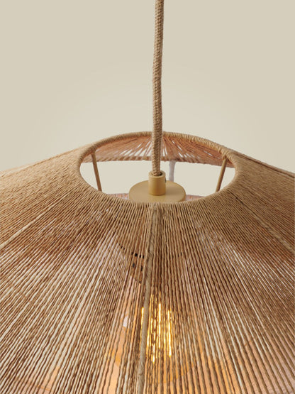 Lampada a sospensione in carta di colore naturale affascinante GOOD&MOJO Lumbini – immagine 2