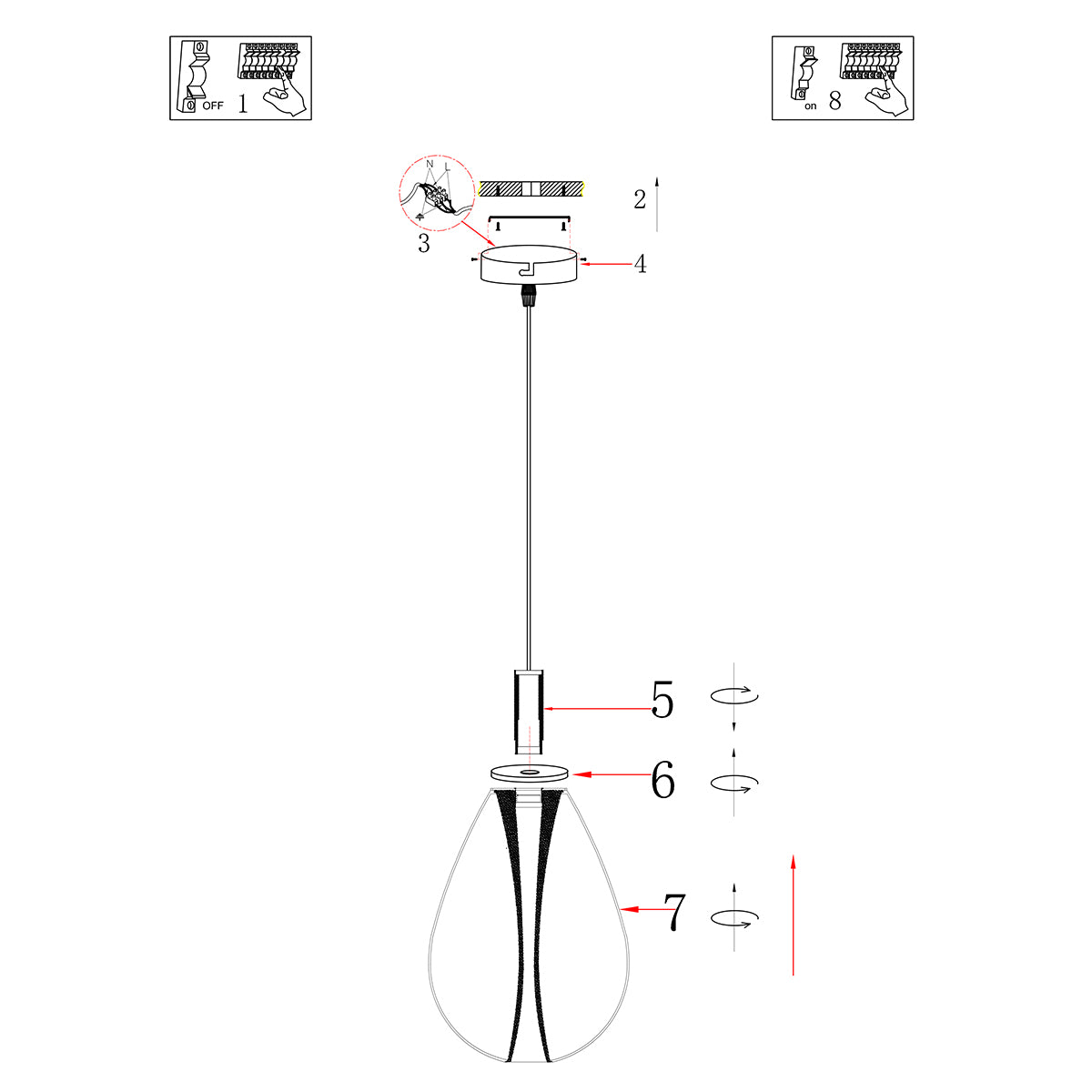 compacte-hanglamp-zwart-met-smoke-glas-steinhauer-glimsy-variant-image9