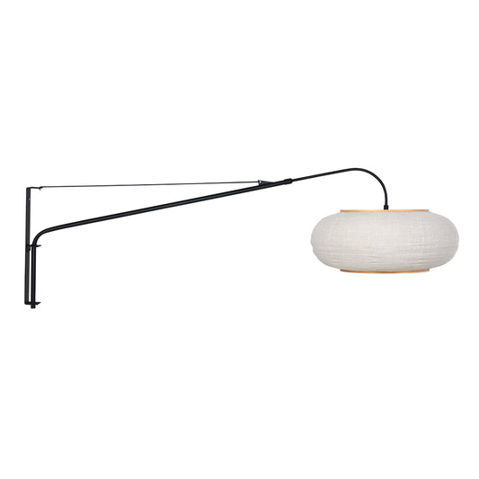 moderne-wandlamp-met-uitschuifbare-arm-en-linnen-kap-main-image
