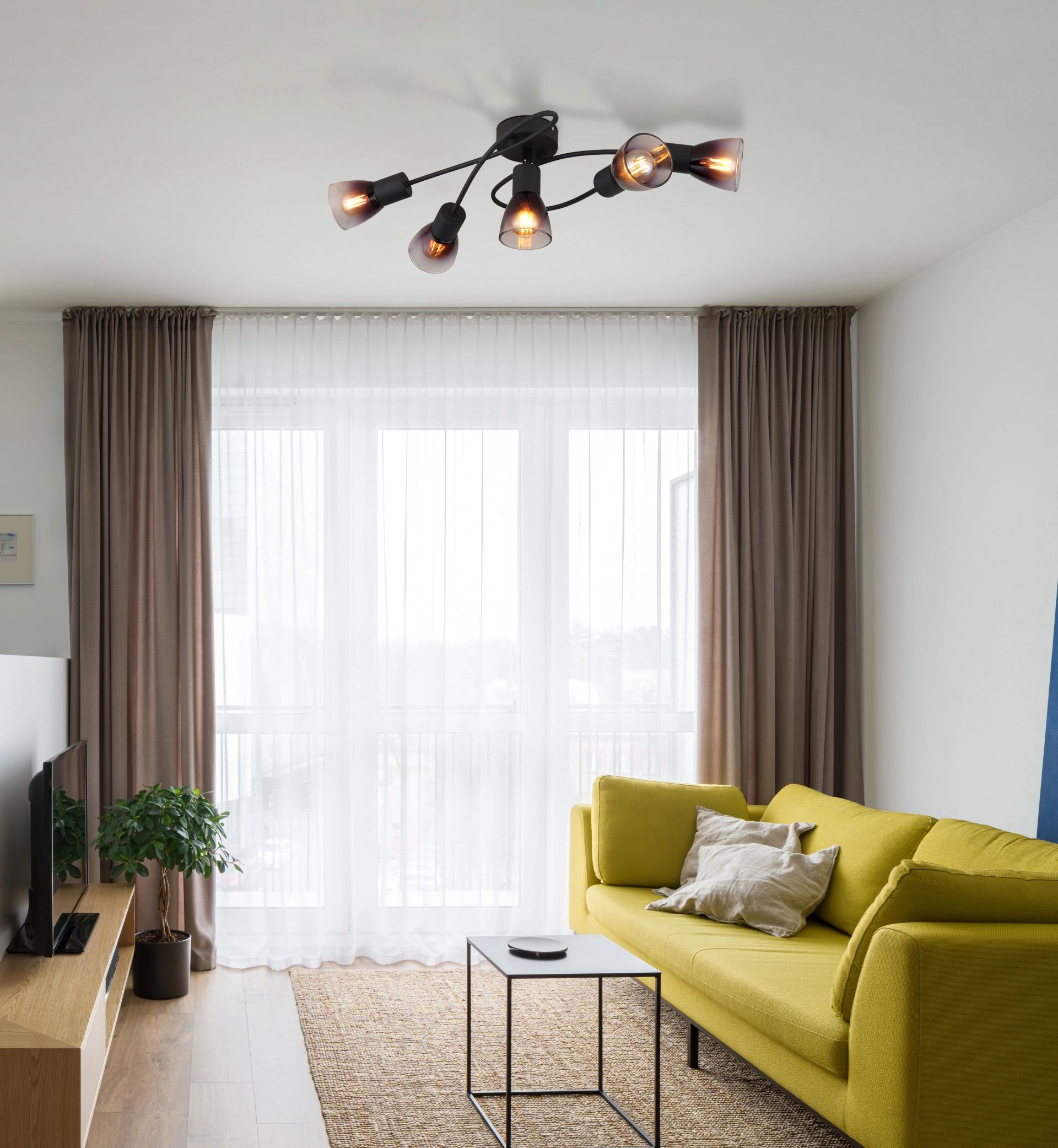 moderne-ovalen-plafondlamp-in-zwart-glas-satella-variant-image3