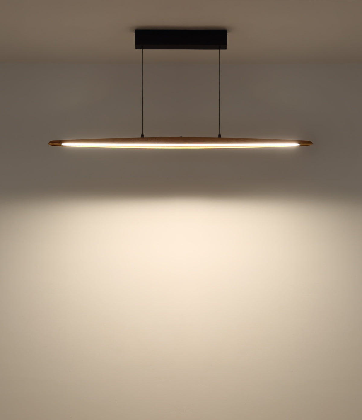 Lampa suspendată din metal negru cu LED-uri, plină de caracter – imaginea 9