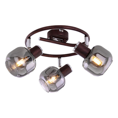 3-kap-spot-brons-metaal-rookglas-globo-pallo-main-image