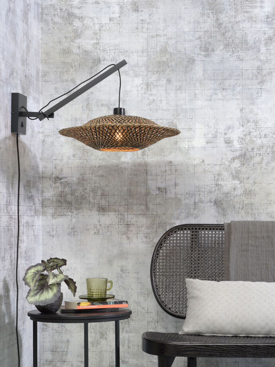 wandlamp-ufo-hefboom-zwart-good-mojo-bali-variant-image1