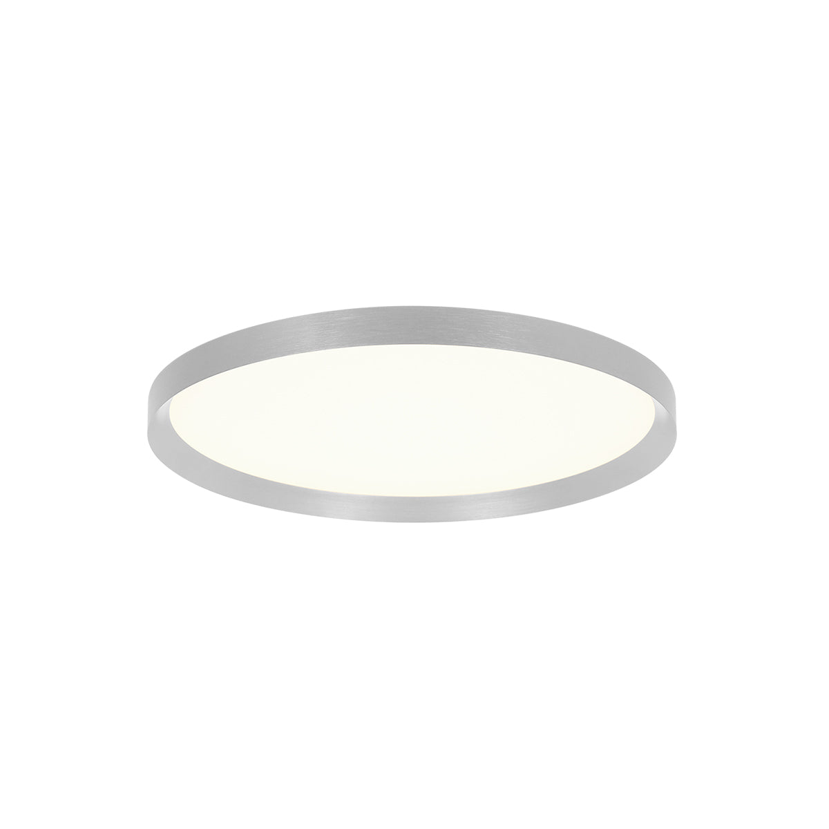 Кръгъл LED плафон Flady в стоманен цвят Steinhauer