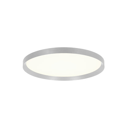 Кръгъл LED плафон Flady в стоманен цвят Steinhauer