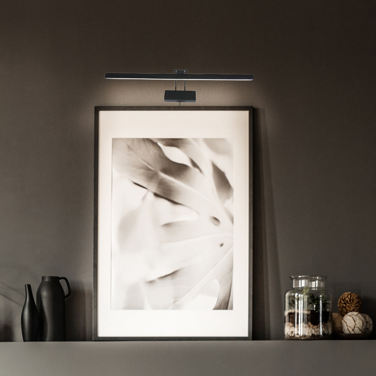 Steinhauer Litho LED schilderijlamp zwart – afbeelding 3