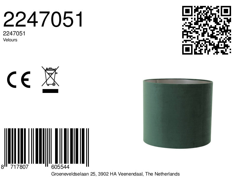 groene-cilindervormige-lampenkap-light-living-velours-variant-image8a