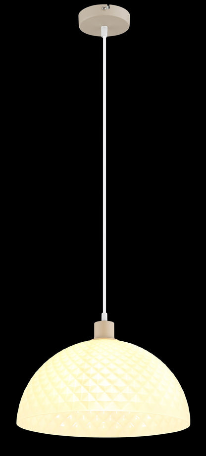 Luminária pendente de vidro areia luxuosa – imagem 3