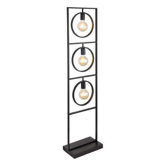 metalen-retro-vloerlamp-zwart-globo-markus-main-image