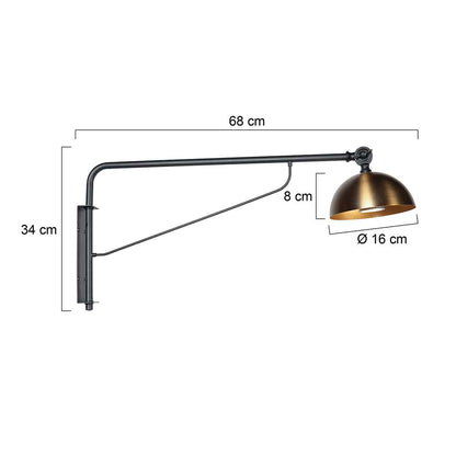 zwarte-wandlamp-retro-bronze-kap-steinhauer-pintino-variant-image7