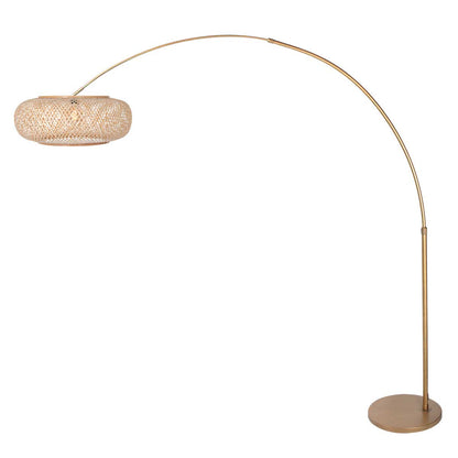 klassieke-bronskleurige-booglamp-bamboe-kap-steinhauer-sparkled-light-variant-image1