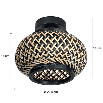 zwarte-plafondlamp-met-kleine-bamboekap-steinhauer-bloeba-variant-image7