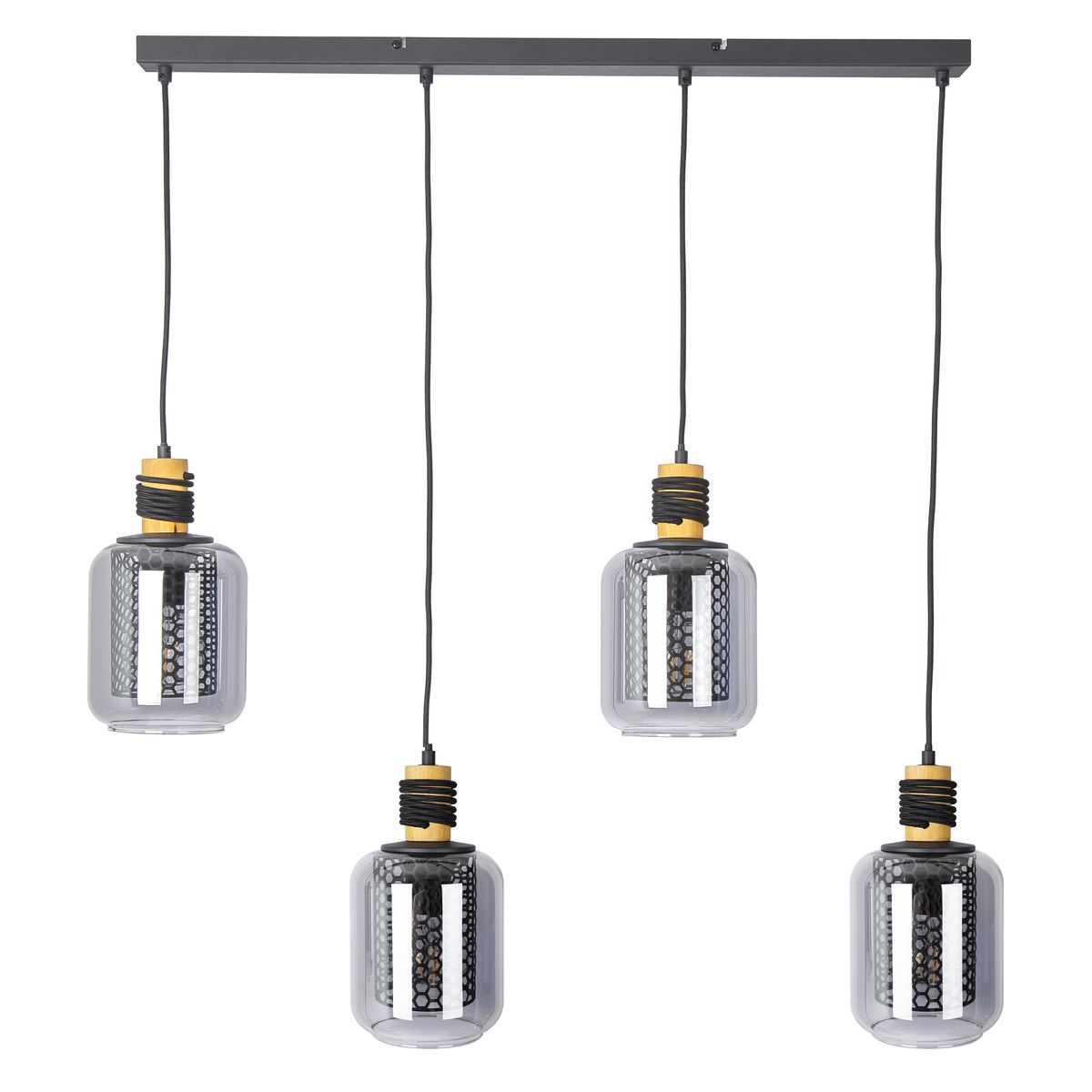 moderne-hanglamp-met-zwart-metaal-en-hout-ando-main-image